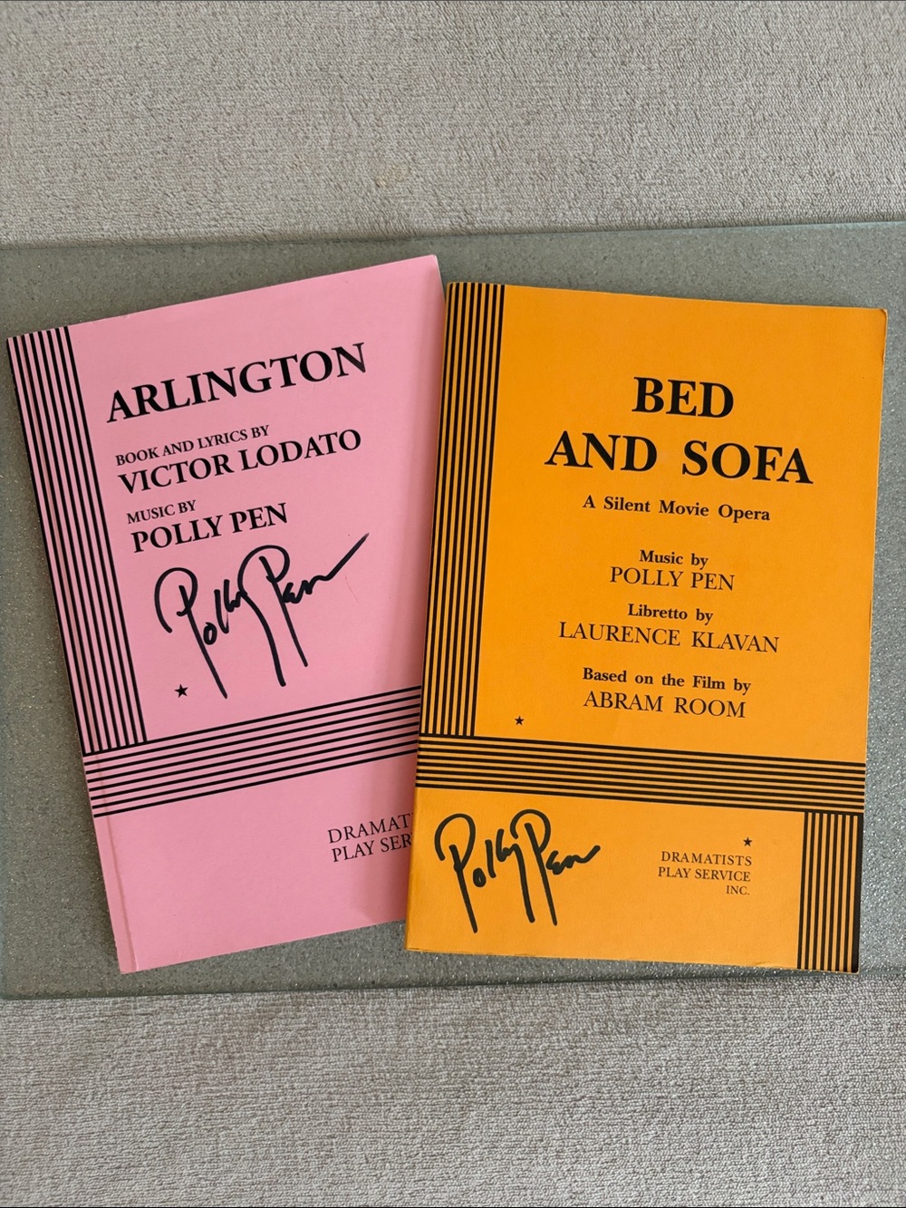 2 DPS Autographed play scripts - Picture 8 of 8